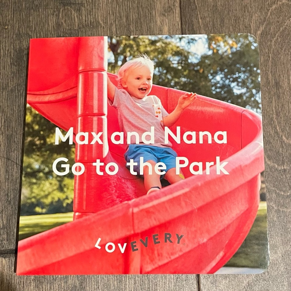 Lovevery Max and Nana Go to the Park Book